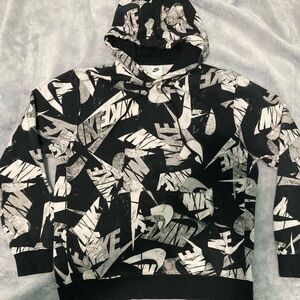 Nike Monochrome Graphic Hoodie
